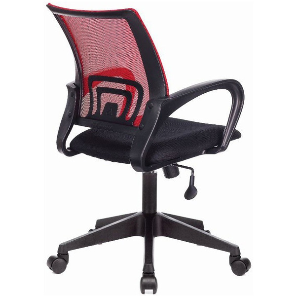Кресло Бюрократ CH-695N/R/TW-11 (сетка красный/черный, TW-35N/TW-11)