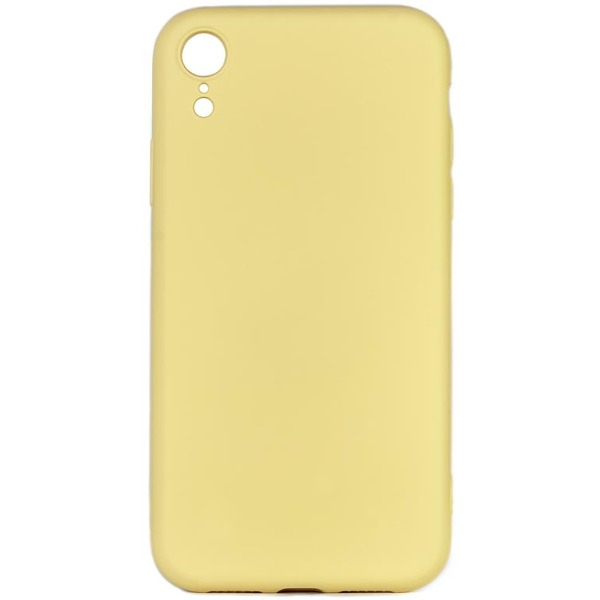 Бампер BINGO LiquidI TPU для APPLE iPhone XR Желтый