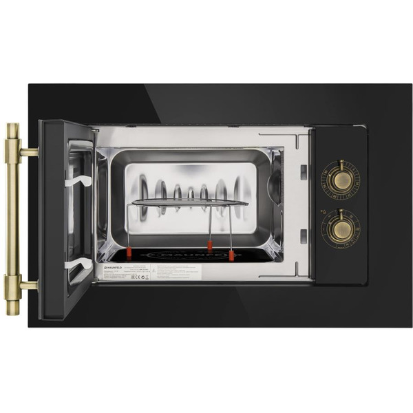 Встраиваемая микроволновая печь ретро MAUNFELD JBMO.20.5GRBG