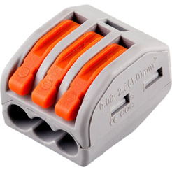 Строительно-монтажные клеммы 3-проводные Feron LD222-413 32421 (5 шт)