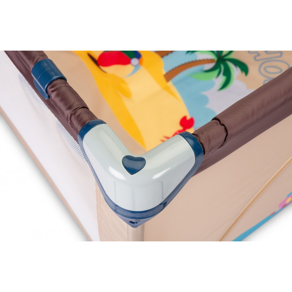 Манеж Caretero Holiday (коричневый)