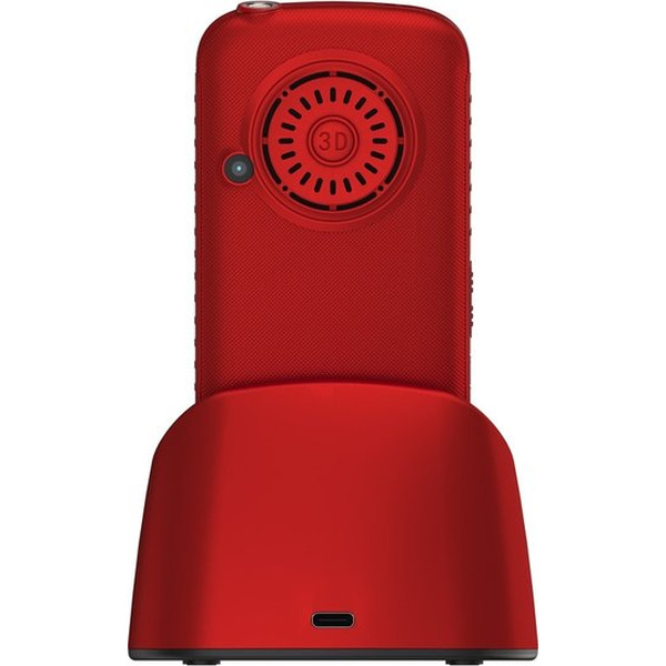 Кнопочный телефон Maxvi B5ds up (красный)