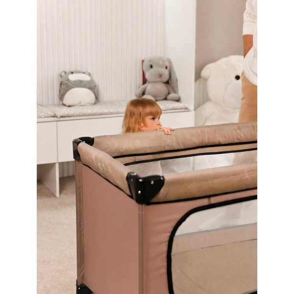 Кровать-манеж Martin Noir Favor (Eridan Вrown)