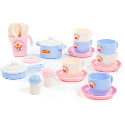 Набор игрушечной посуды Полесье Хозяюшка 80165 (на 6 персон