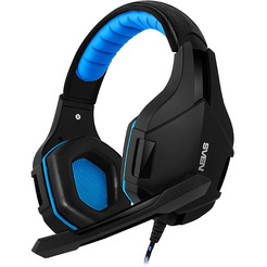 Наушники с микрофоном  SVEN AP-G851MV Black-Blue