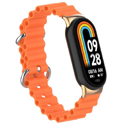 Ремешок Bingo Ocean для XIAOMI Mi Band 8 (оранжевый)