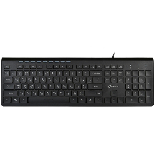 Клавиатура Oklick 490ML (черный)