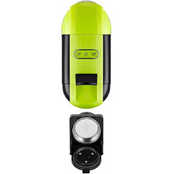 Кофеварка Kitfort КТ-7105-2 (черно-салатовая)