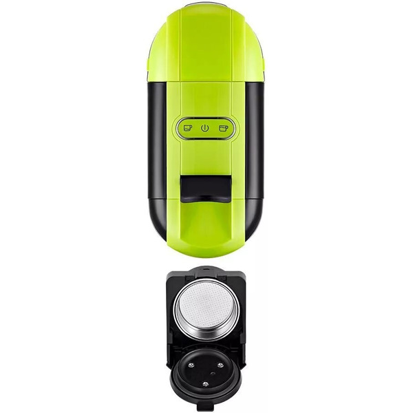 Кофеварка Kitfort КТ-7105-2 (черно-салатовая)