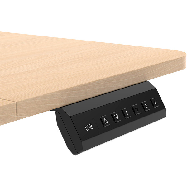 Стол с регулировкой высоты Zone51 e-Freeflow 140x75 Light Wood Z51-FLD-FFL-LW4