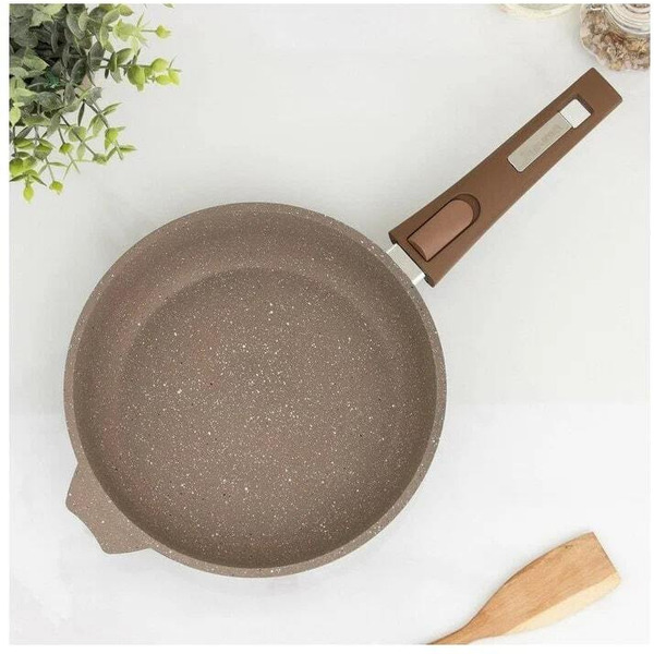 Сковорода Мечта Гранит M22806 (коричневый)