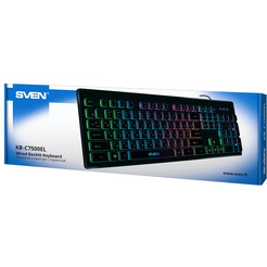 Игровая клавиатура SVEN KB-C7500EL (черная)