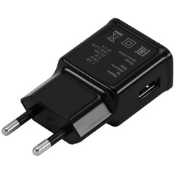 Сетевое зарядное Buro TJ-159 (черный)