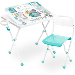 Комплект мебели с детским столом Ника КА3/ММ Математика с монстриками