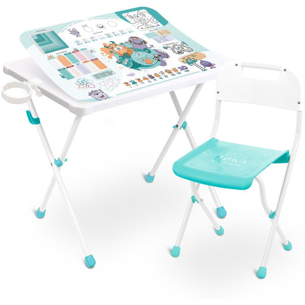 Комплект мебели с детским столом Ника КА3/ММ Математика с монстриками