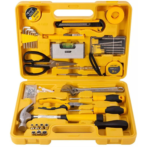 Набор инструмента Deli EDL1038J (38 предметов)