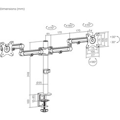 Кронштейн для монитора Ultramounts UM737