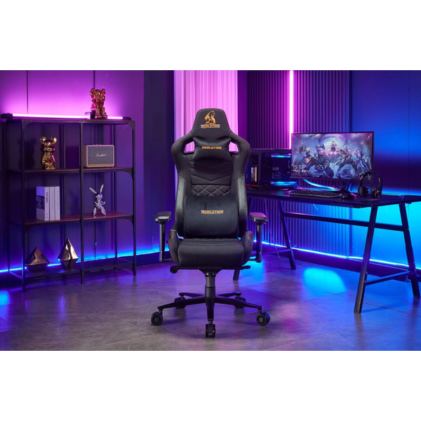 Игровое кресло EVOLUTION CONQUEROR FABRIC Black