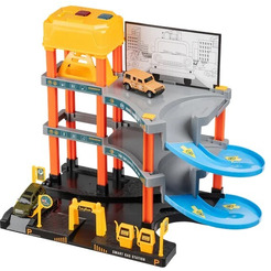 Паркинг 3-уровневый с дорогой и автомобилями Labalu P9488A-1 (желтый) 9270651