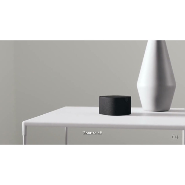 Новая Яндекс.Станция Мини с часами, модель: YNDX-00020G (серый)