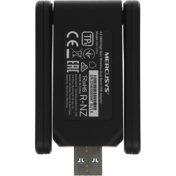 Wi-Fi адаптер Mercusys MA72XH