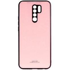 Накладка CASE Glassy Xiaomi Redmi 9 (розовый)