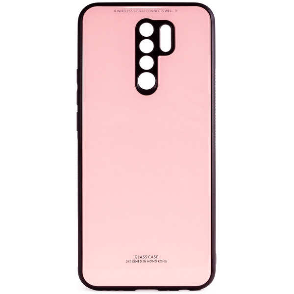 Накладка CASE Glassy Xiaomi Redmi 9 (розовый)