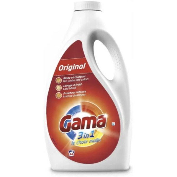 Гель для стирки универсальный GAMA ORIGINAL 1,98 л (44 стирки)