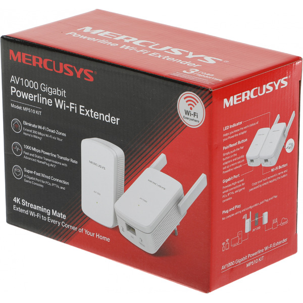 Комплект powerline-адаптеров Mercusys MP510 KIT