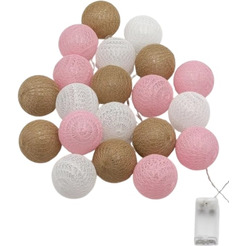 Светодиодная гирлянда ArtStyle Нитяные шарики CL-N224WW