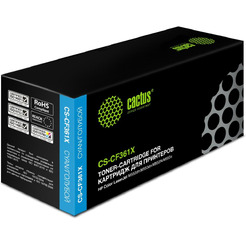 Картридж лазерный Cactus CS-CF361X CF361X голубой (9500стр.) для HP CLJ M552dn/M553dn