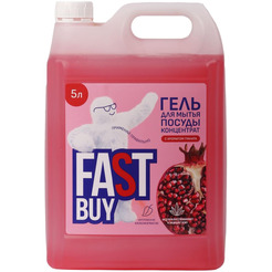 Гель для мытья посуды FASTBUY Power Wash Гранат 5 л
