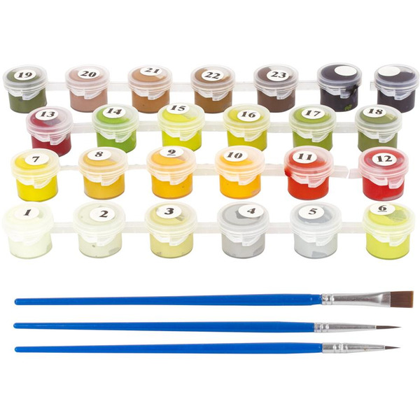 Картина по номерам ОСТРОВ СОКРОВИЩ «Горное озеро» 662462