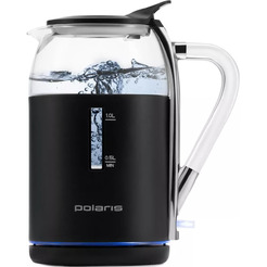 Электрочайник Polaris PWK 1563CGL Water Way Pro (Черный)