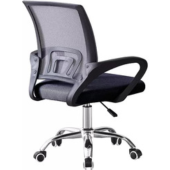 Кресло офисное Mio Tesoro Виола 695 AF-C4021 (серый/черный)