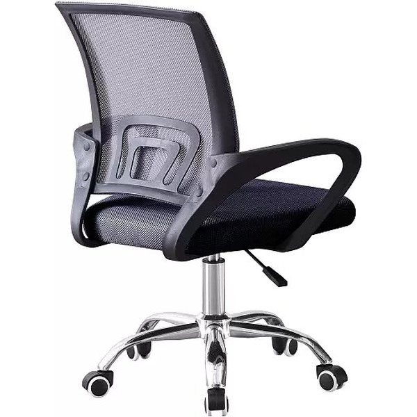 Кресло офисное Mio Tesoro Виола 695 AF-C4021 (серый/черный)