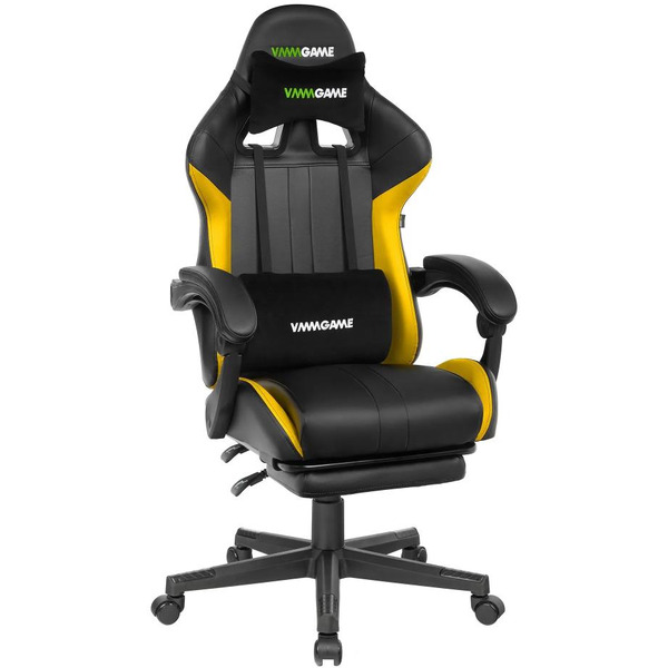 Игровое компьютерное кресло VMMGame Throne RGB OT-B31Y (золотисто-желтый)