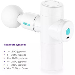 Перкуссионный массажер Kitfort KT-2926