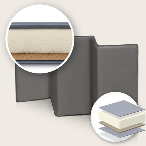 Кровать-манеж Lionelo Sven Plus (Grey Scandi)