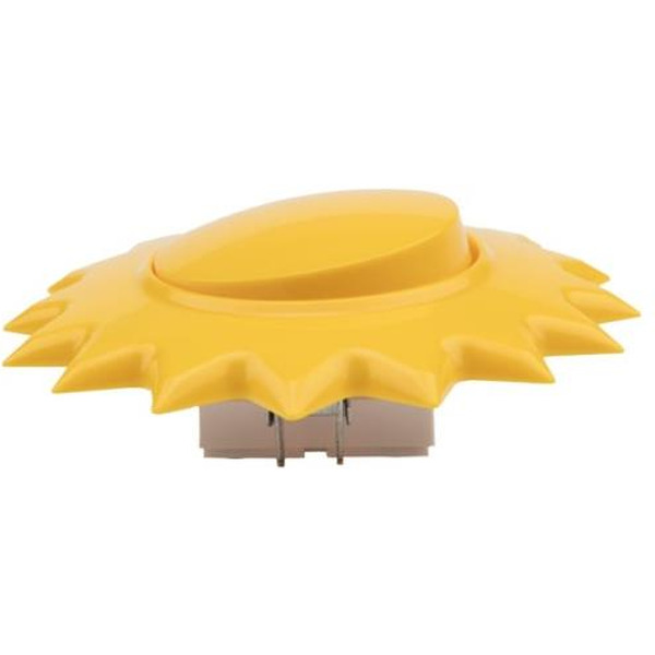 Выключатель одноклавишный KRANZ HAPPY Солнце KR-78-0617