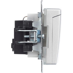 Розетка IEK Brite РСбш10-3-44-БрА