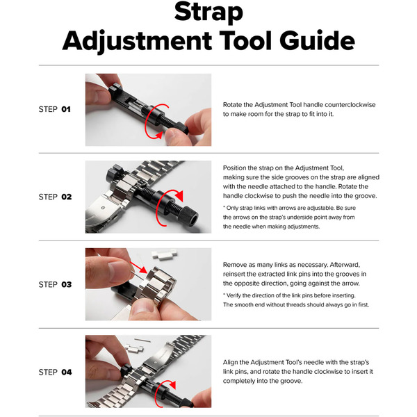 Ремешок RINGKE Metal One Air для Apple Watch 44 / 45 / 46 / 49 mm SILVER