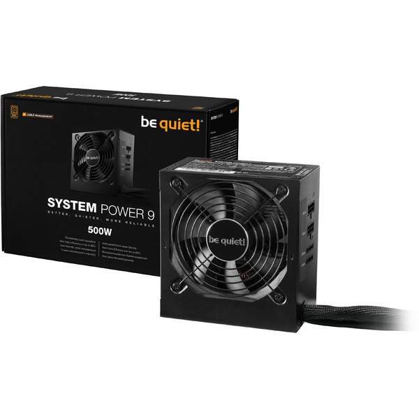 Блок питания be quiet! System Power 9 500W CM (BN301)