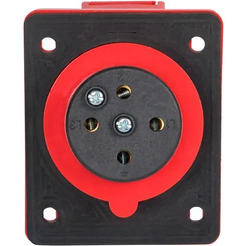 Розетка стационарная внутренняя EKF 424 3Р+РЕ 32А 380В IP44 PROxima