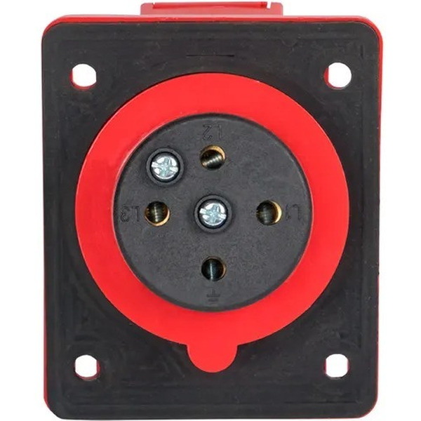 Розетка стационарная внутренняя EKF 424 3Р+РЕ 32А 380В IP44 PROxima