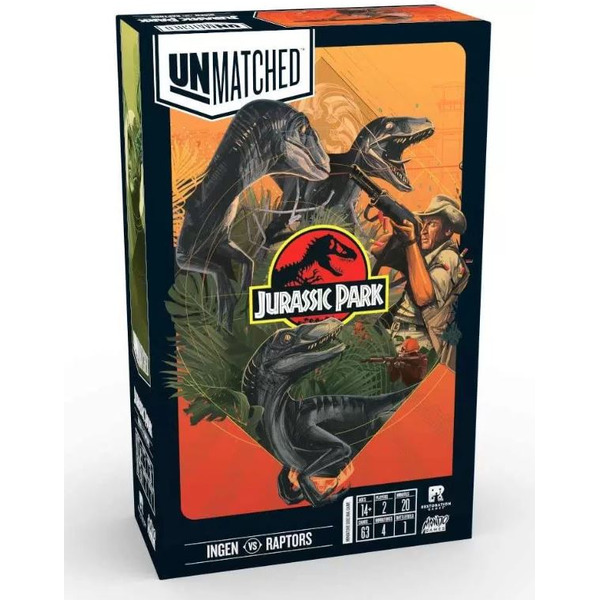 Настольная игра GaGa Games Unmatched Jurassic Park InGen vs Raptors GG363