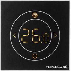 Терморегулятор TEPLOLUXE Solus Zen Wi-Fi (черный/серебро)
