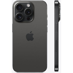 Смартфон Apple iPhone 15 Pro 256Gb SIM+eSIM восстановленный Rostock Грейд A (черный титан)