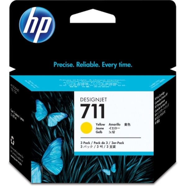 Картридж HP 711 3-pack CZ136A
