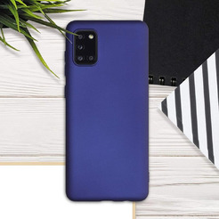 Бампер Bingo Matt TPU для SAMSUNG Galaxy A31 Синий